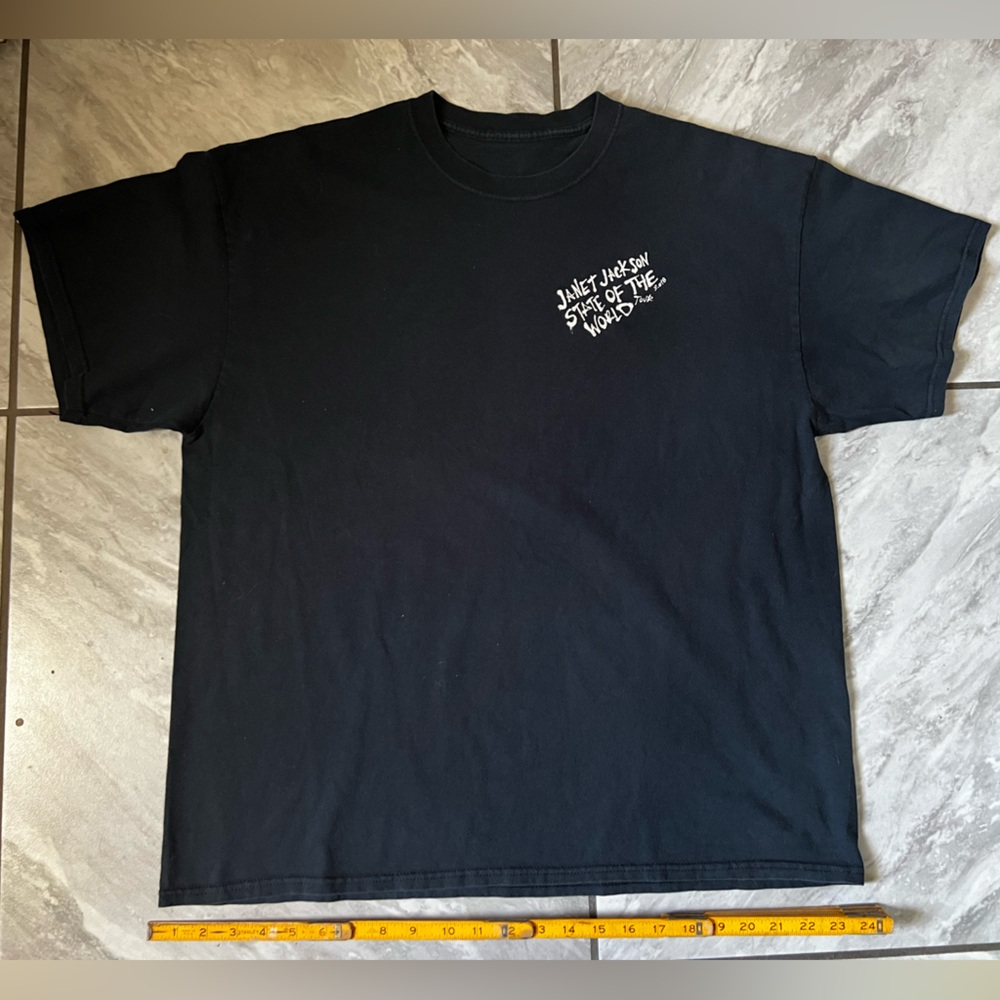 Janet Jackson state of the world 2018 t-shirt Janet thanks the local crew tee